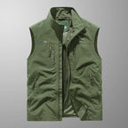 Vincent - Breathable Pocket Vest with Many Pockets