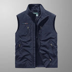Vincent - Breathable Pocket Vest with Many Pockets