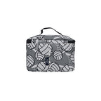 volleyball cosmetic bag, volleyball makeup pouch, volleyball print toiletry bag, sporty volleyball makeup bag, volleyball travel pouch, volleyball accessory bag, NGIL volleyball cosmetic case, cute volleyball print bag, volleyball gift for girls, volleyball makeup organizer, volleyball toiletry case for travel, volleyball player cosmetic pouch,