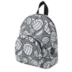 Volleyball canvas backpack, mini backpack, backpack, team backpack, volleyball bag, volleyball design, volleyball print, volleyball teams, team players, team gifts, volleyball gifts, personalized gift,  Personalized backpack,  Volleyball-themed Backpack, Sports Canvas Backpack, Volleyball Player Bag, Canvas School Backpack,