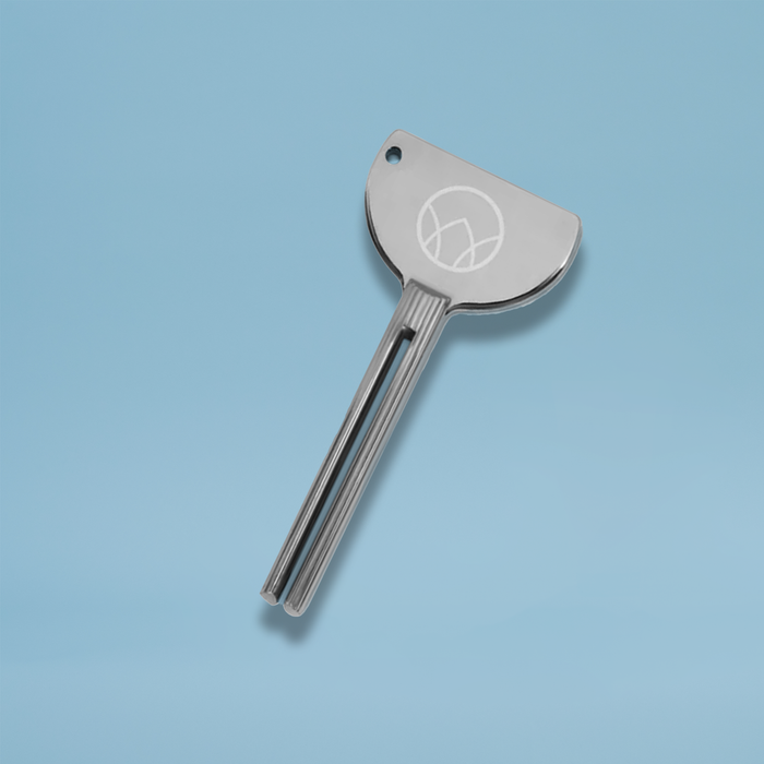 Waken Toothpaste Squeezer Key, clip-on tool for any standard tube