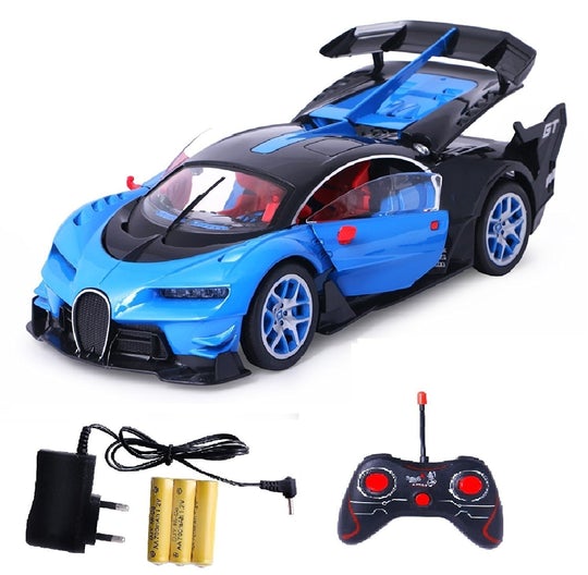 White Whale MODIFIED SUPER CAR REMOTE CONTROL CAR, RECHARGEABLE, OPENING DOORS