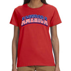 Women's America Stars and Stripes T-Shirt - The Flag Shirt