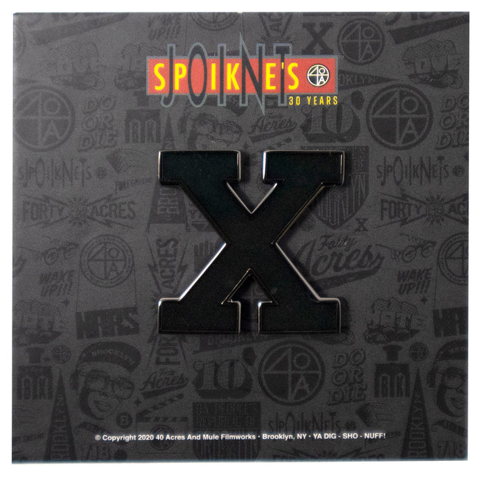 "X" Pin
